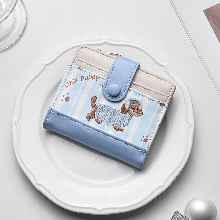 Cute Animal-Themed Zippered Coin Purse Bowlift