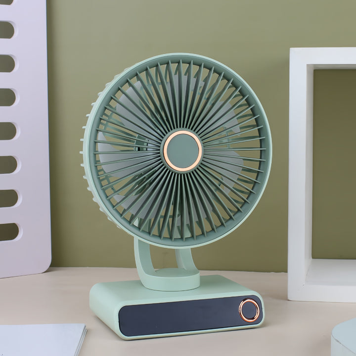 Ladies portable table fan with elegant design and USB connection Bowlift