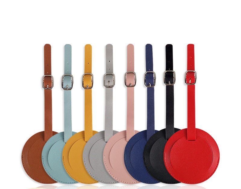 Customizable Round Luggage Tag Bowlift