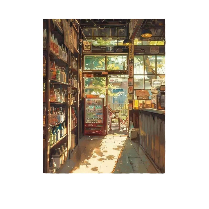 DIY Scenic Landscape Paint by Numbers Kit Bowlift