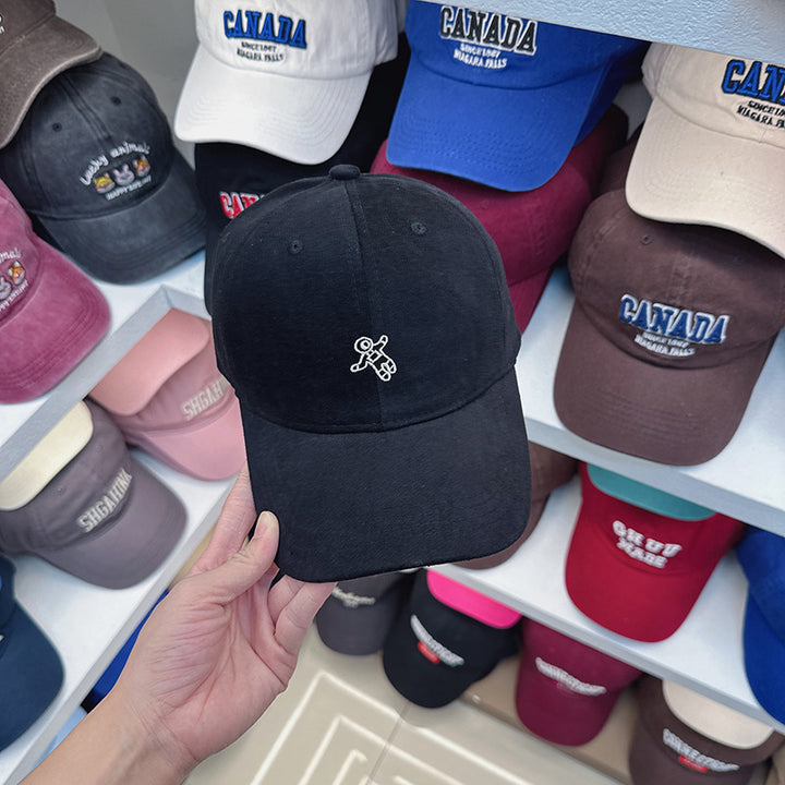 Women's Embroidered Icon Baseball Cap Bowlift