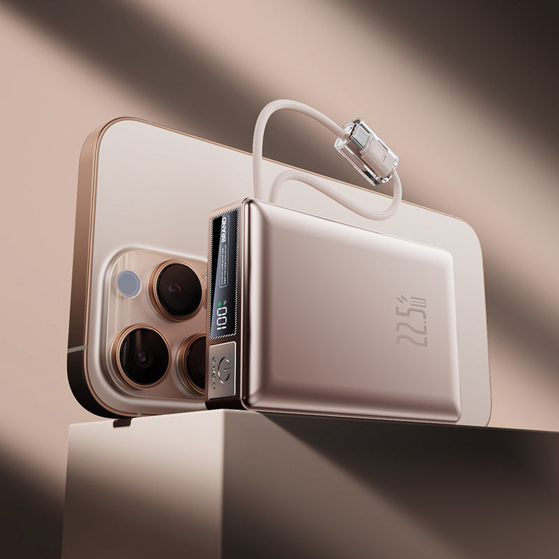 Ultra-slim power bank with fast charging function Bowlift