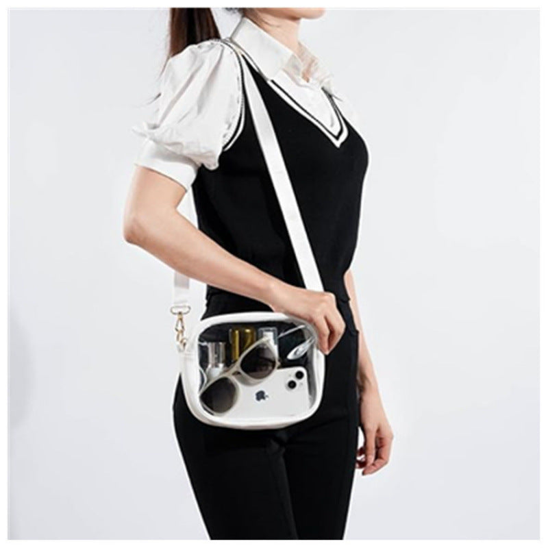Transparent cosmetic organizer bag Bowlift