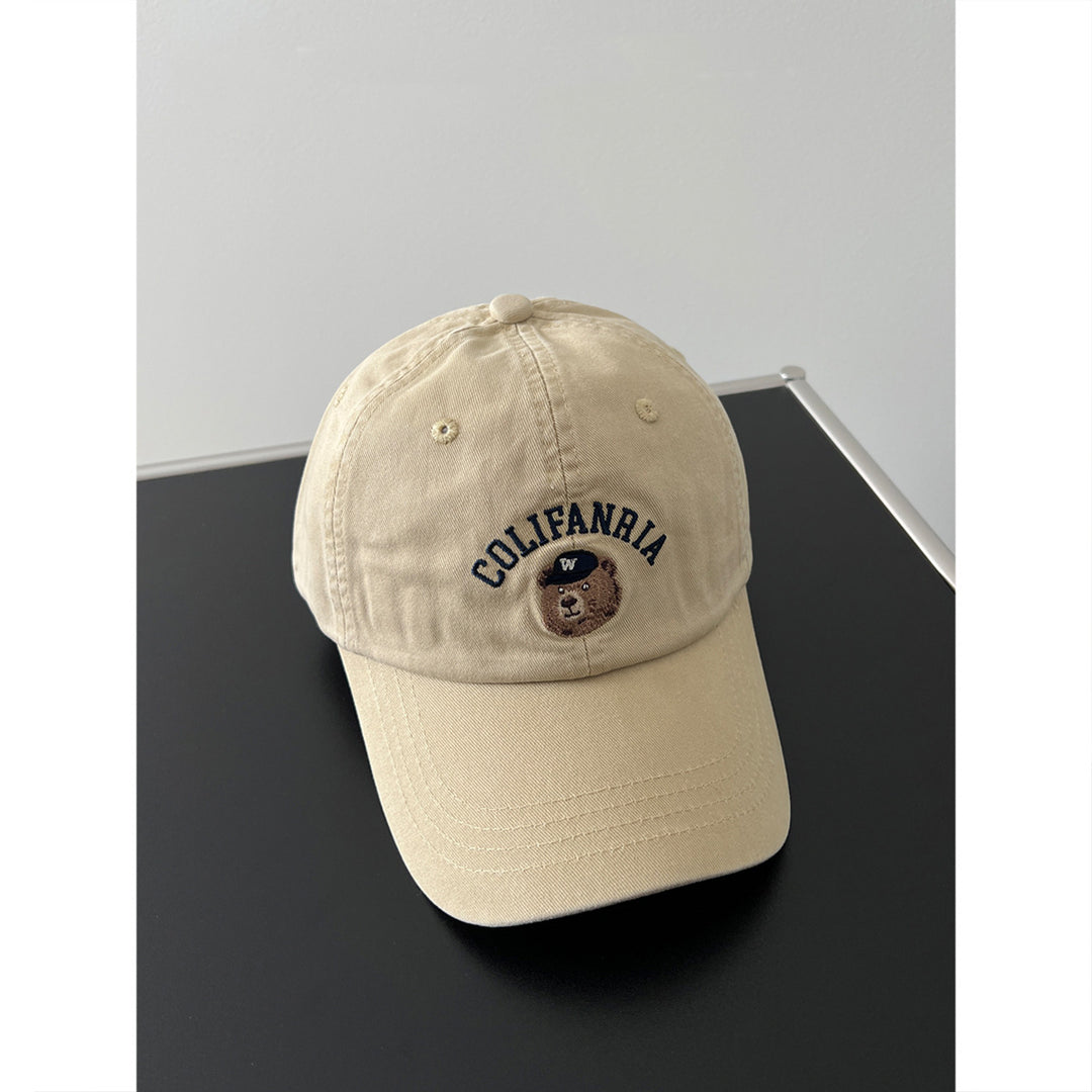 Embroidered Cotton Baseball Cap
