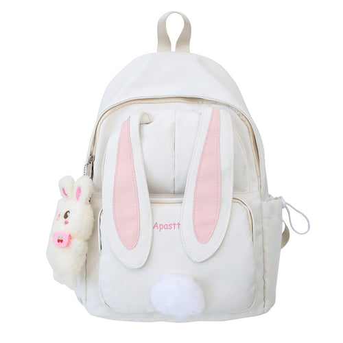 Adorable Bunny Ear School Backpack Bowlift