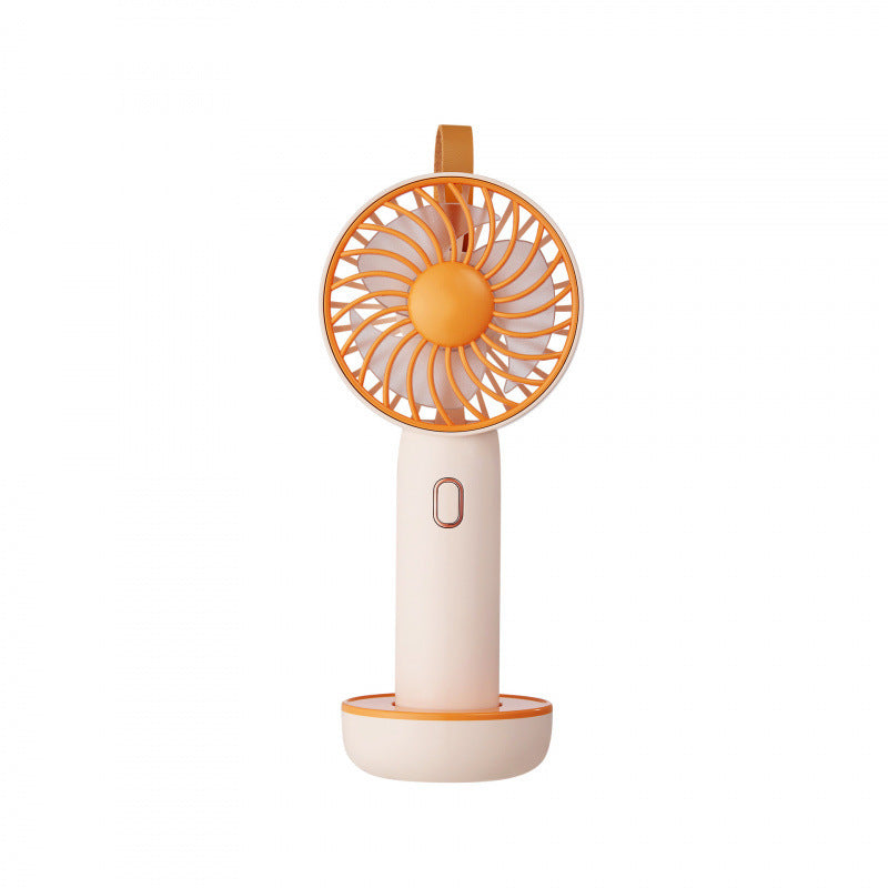 Ladies portable handheld fan with ergonomic design Bowlift
