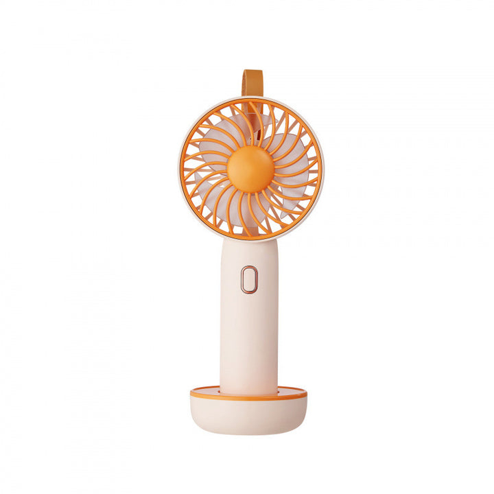 Ladies portable handheld fan with ergonomic design Bowlift