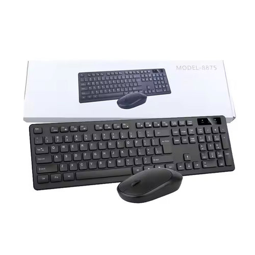 Portable Wireless Keyboard and Mouse Combo Bowlift