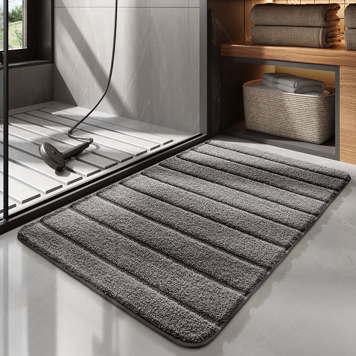 Luxurious Plush Shower Mat Bowlift
