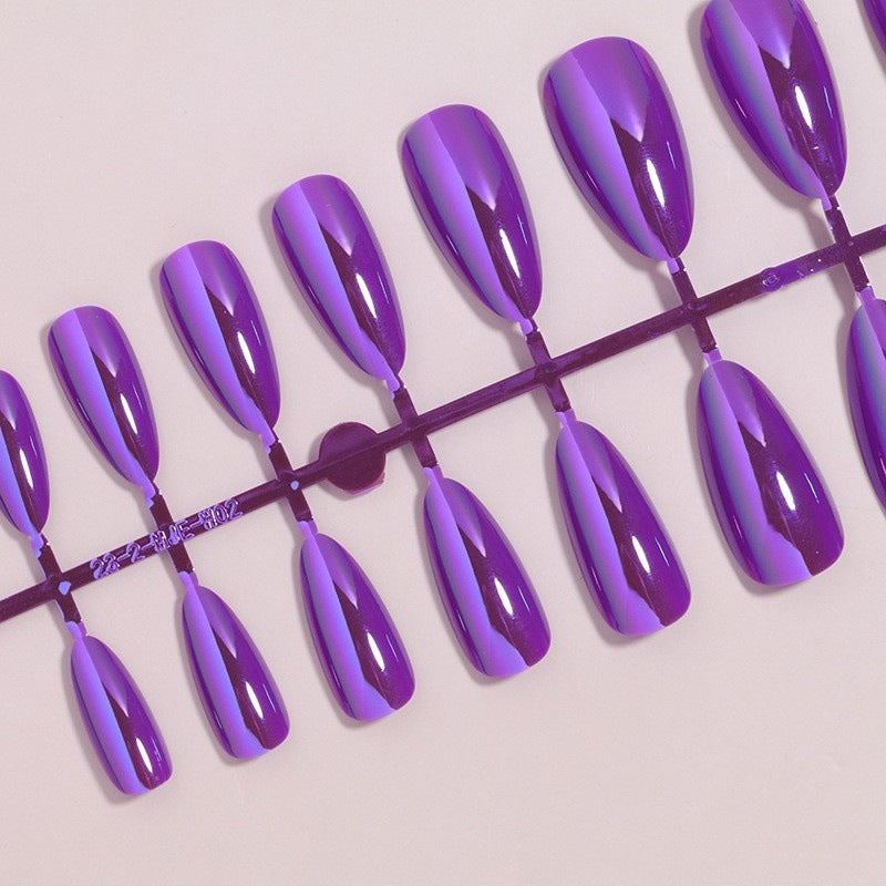 Glossy Stiletto Press-On Nails Set Bowlift