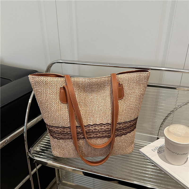 Eco-Friendly Handwoven Beach Tote Bag Bowlift