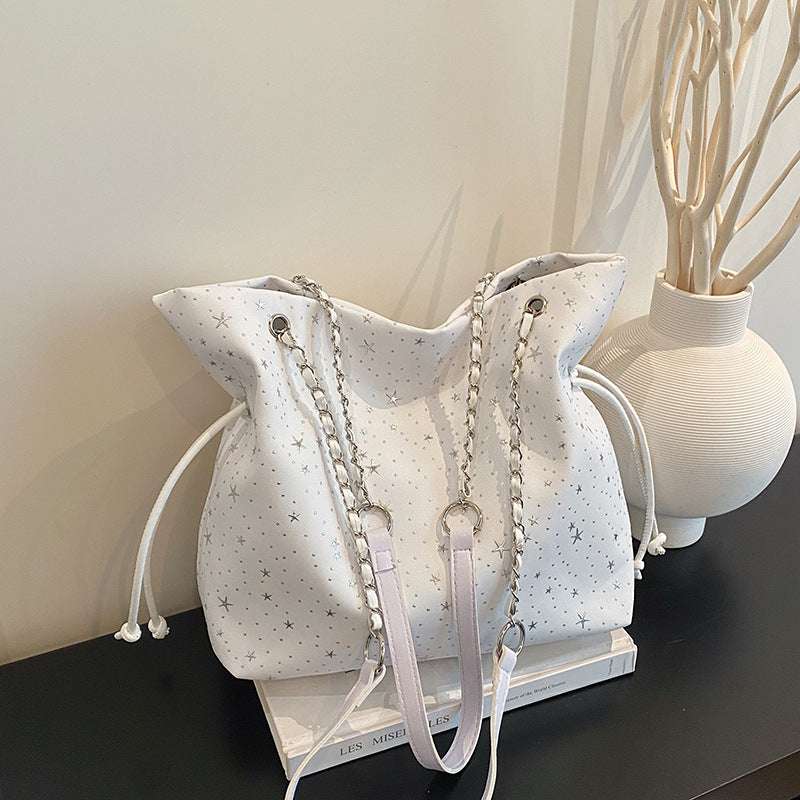 WoStylish Drawstring Shoulder Bag Bowlift