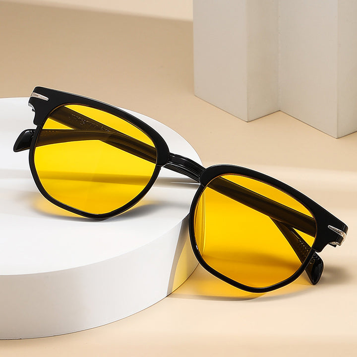 Women's fashionable sunglasses with eye-catching frame and polarized lenses Bowlift