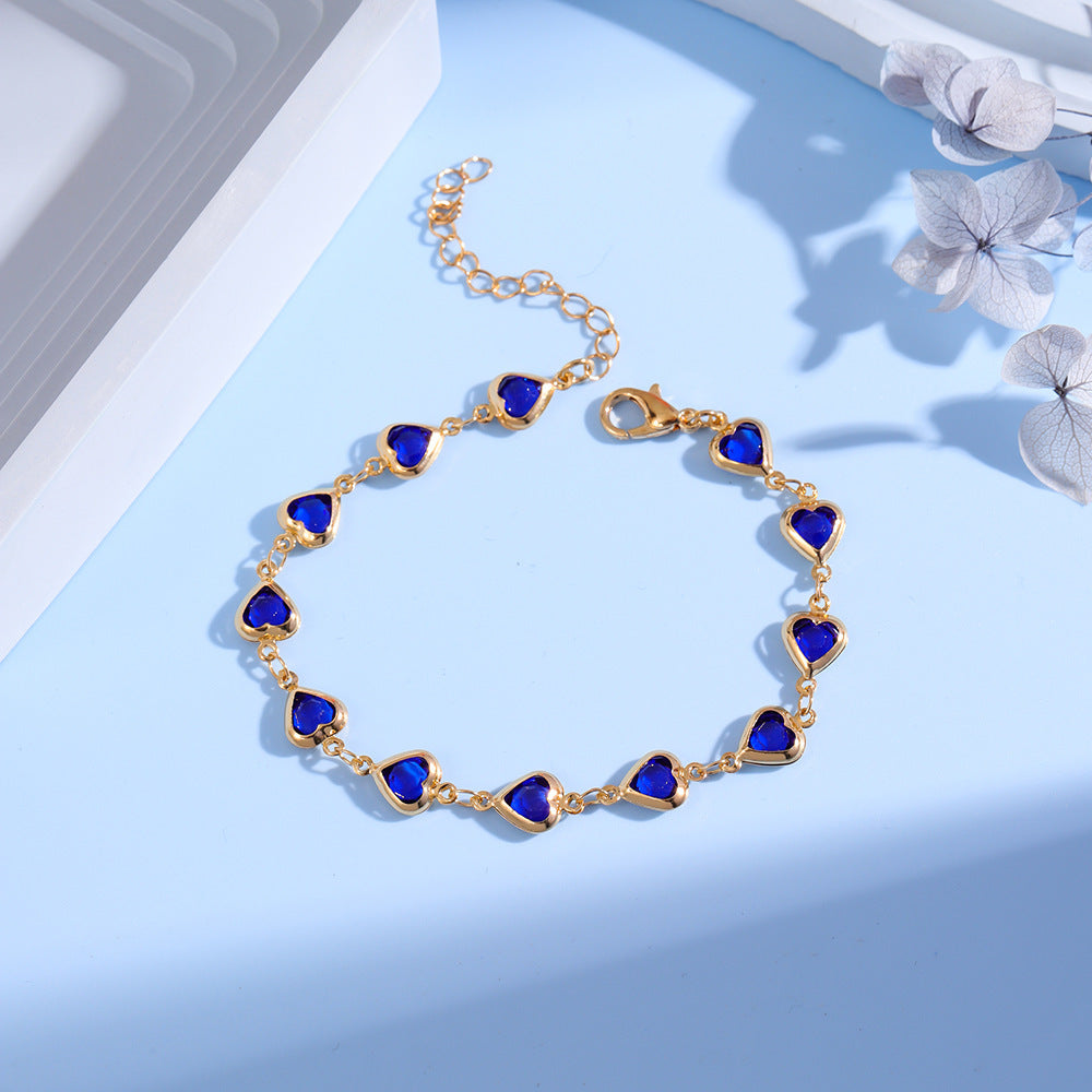 Heart Charm Bracelet Bowlift