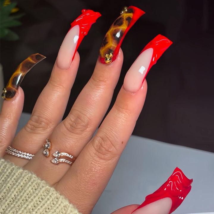 Luxe Artistic Acrylic Nail Extensions Bowlift
