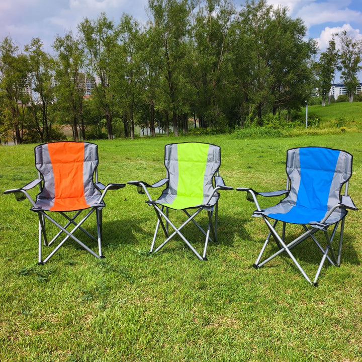 Ladies Camping Chair with Ergonomic Backrest Bowlift