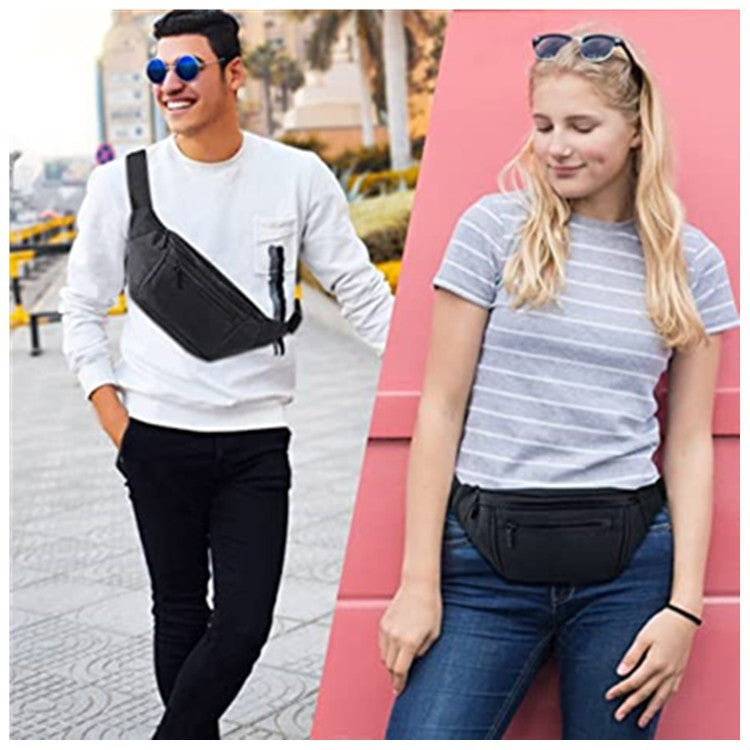 Stylish belly bag with multifunctional compartments Bowlift