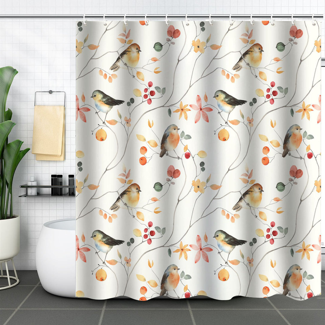 Nature-Inspired Shower Curtain Bowlift