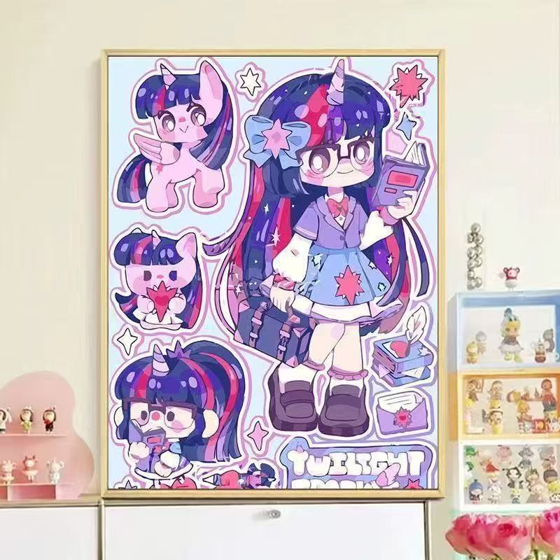 Cute Fantasy Character Wall Art Bowlift