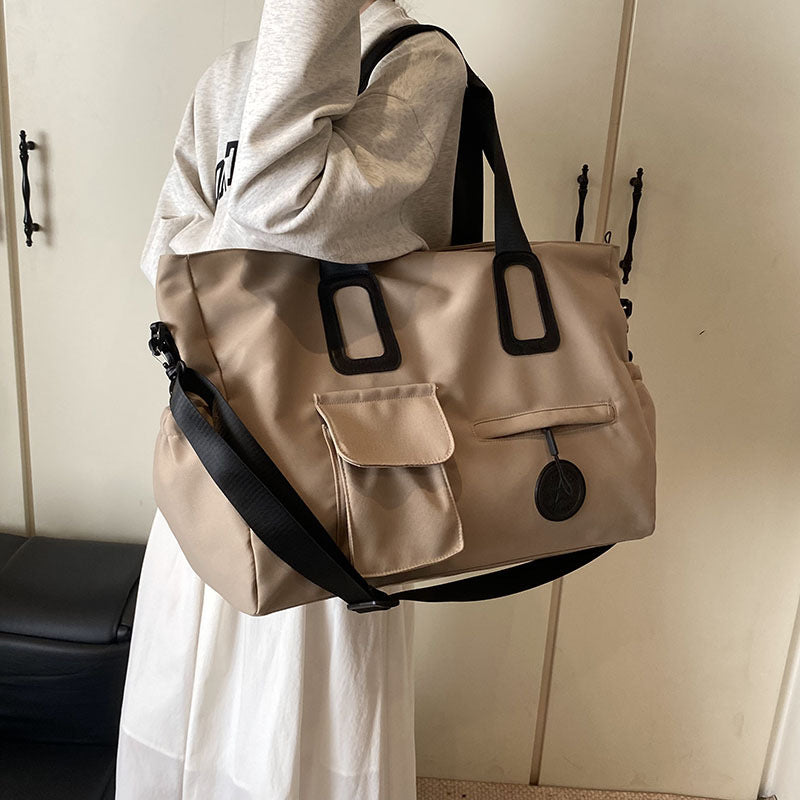 Multi-Pocket Utility Travel Tote Bowlift