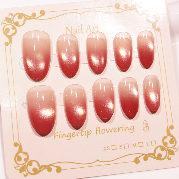 Ombre Gradient Press-On Nail Tips Bowlift