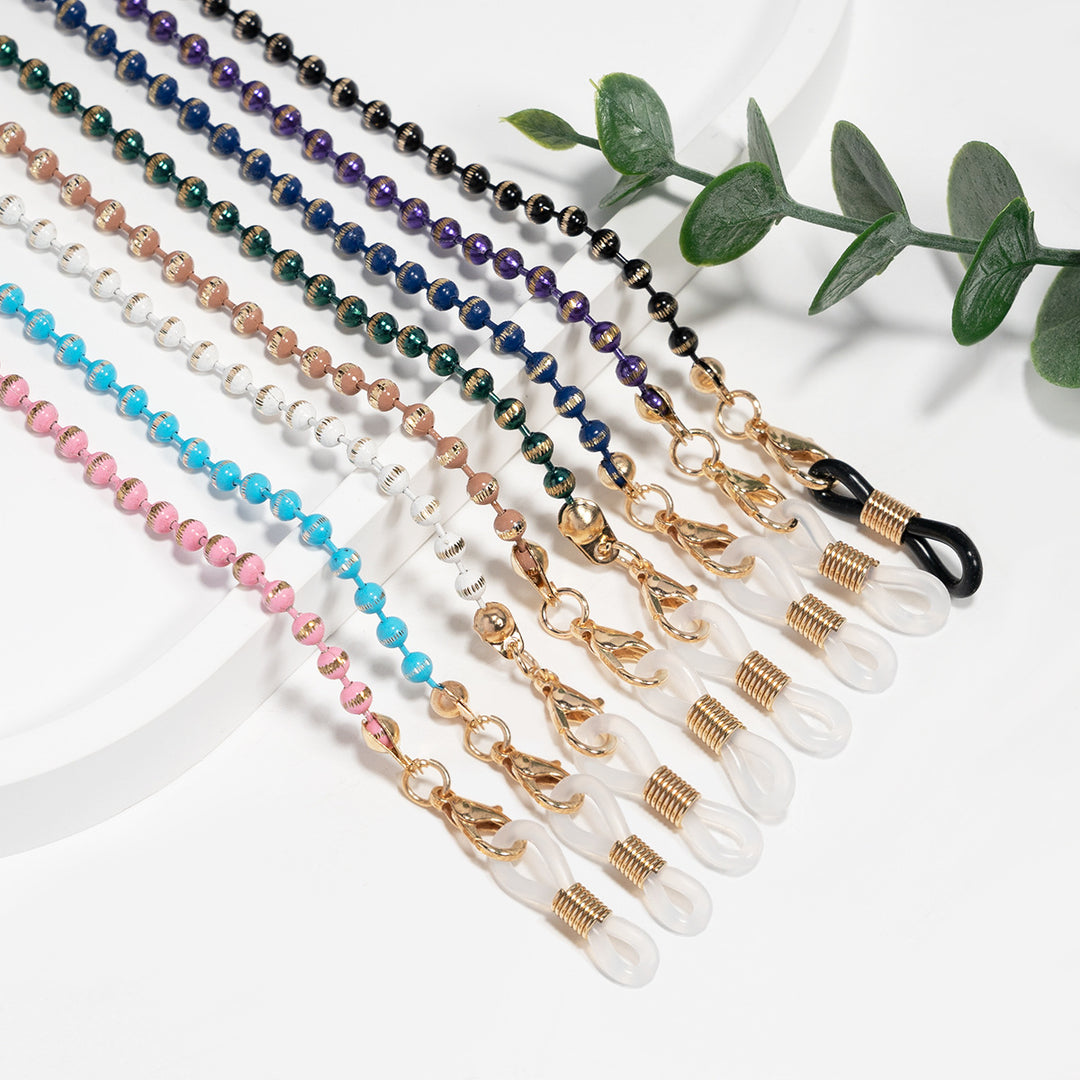 Decorative Beaded Eyewear Chain Bowlift