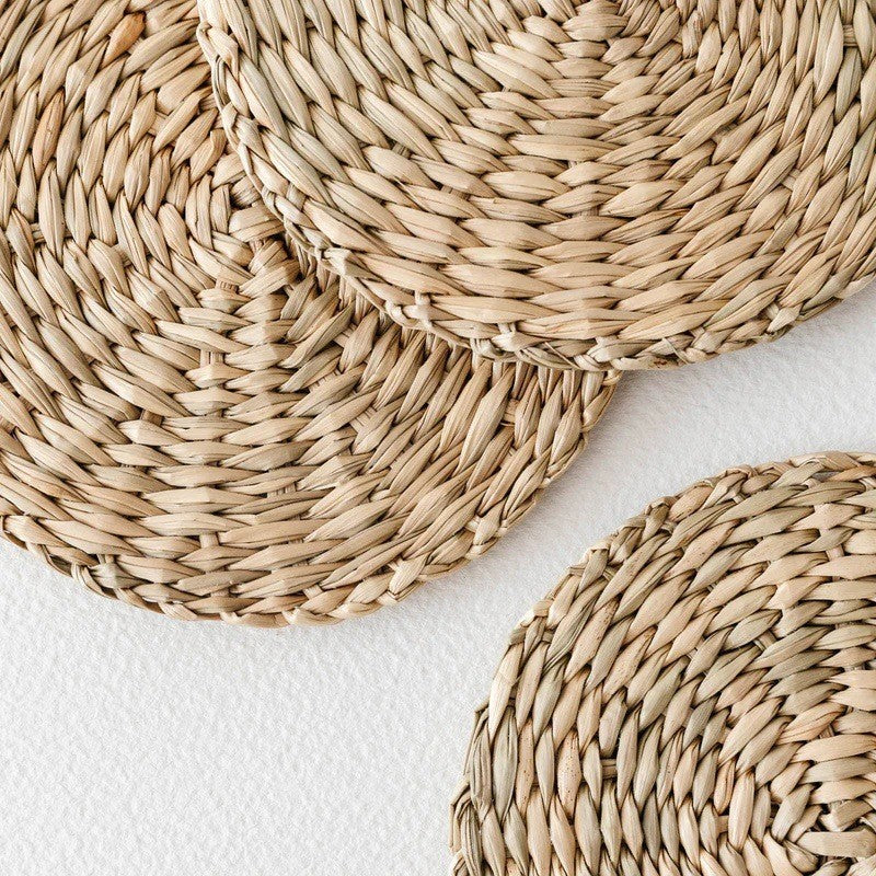 Handcrafted Woven Decorative Placemats Bowlift