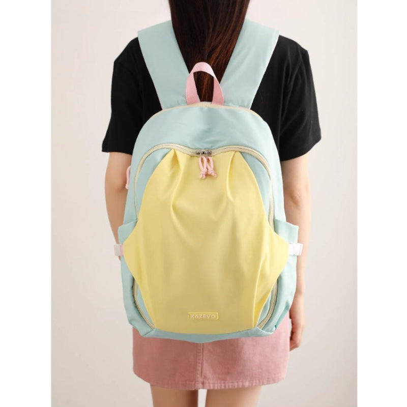 Fun-Themed Multi-Pocket Backpack Bowlift