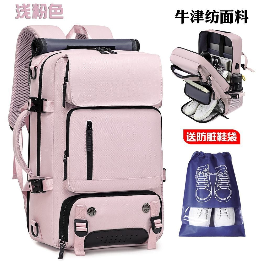 Multifunctional Business Backpack With Integrated Laptop Compartment Bowlift