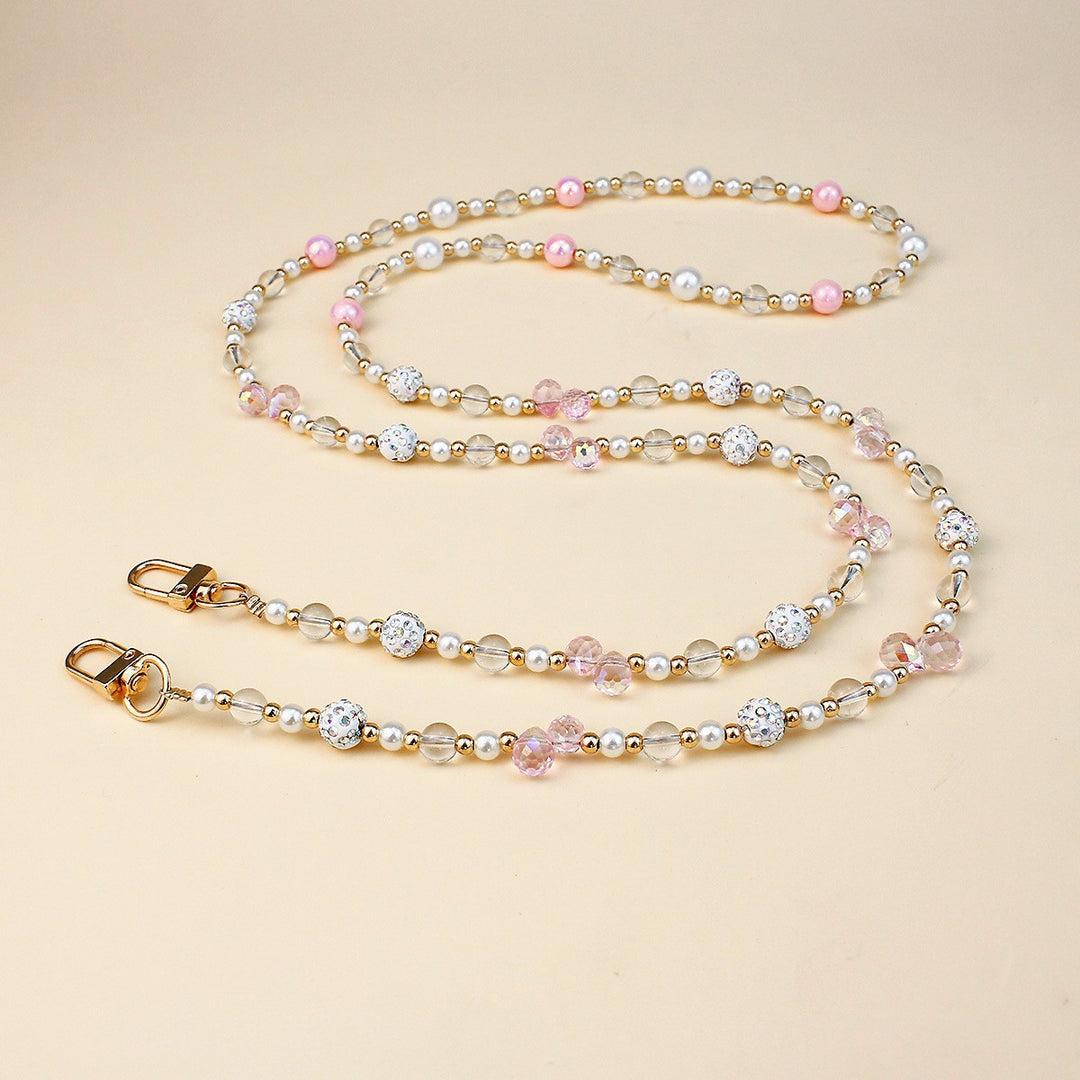 Elegant Pearl and Chain Necklace Bowlift