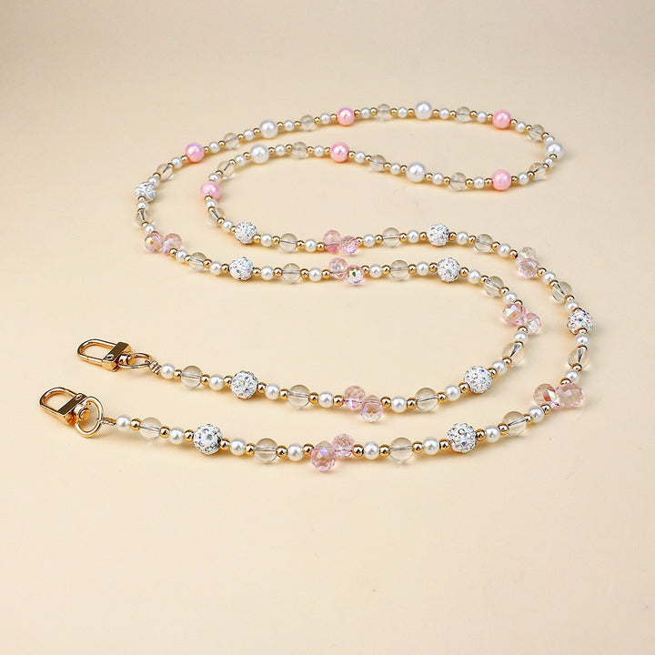 Elegant Pearl and Chain Necklace Bowlift
