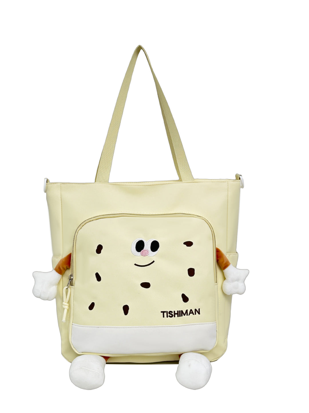 Playful Plush Character Backpack Bowlift