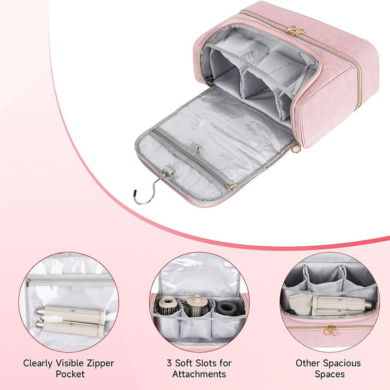 Cosmetic storage bag with modular compartments Bowlift