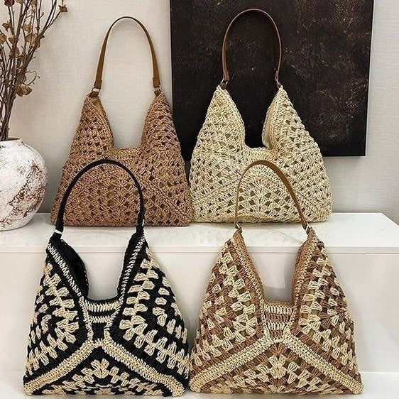 Hand-knotted basket bag Bowlift