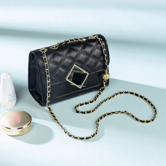 Quilted Evening Crossbody Bag Bowlift