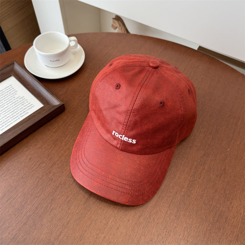 Unisex Vintage-Inspired Distressed Baseball Cap Bowlift