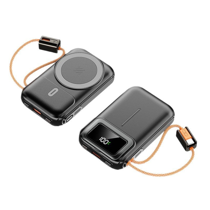 Portable power bank with digital display Bowlift