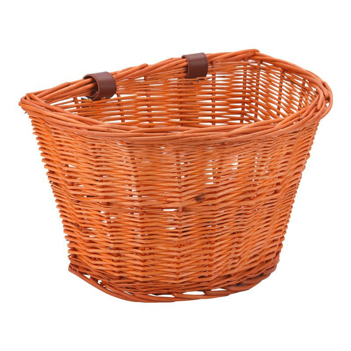Women braided bicycle basket Bowlift