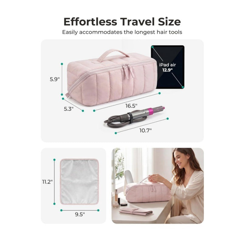Cosmetic organizer bag with removable compartments Bowlift