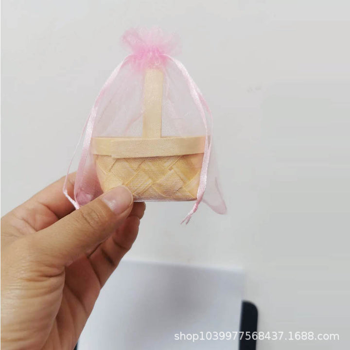 Decorative Mini Woven Gift Basket Bowlift
