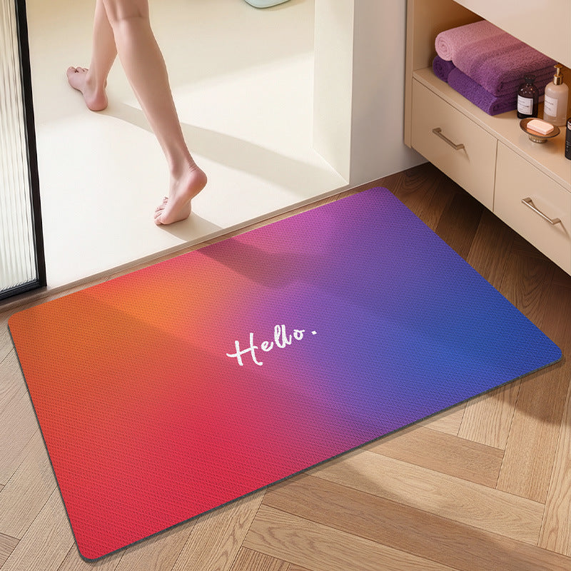 Soft Welcome Bath Mat Bowlift