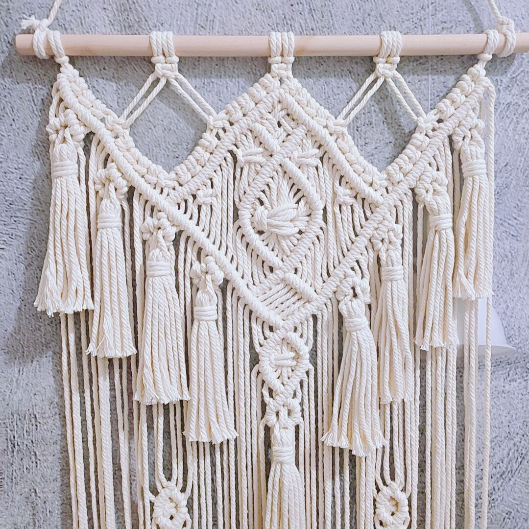Bohemian Macramé Wall Art Tapestry Bowlift