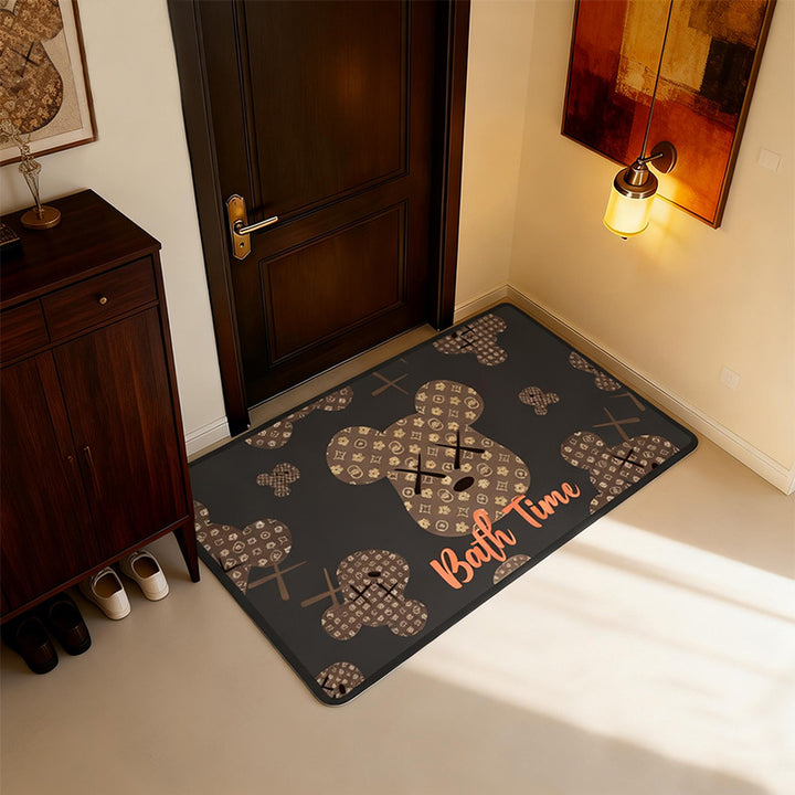 Artistic Cartoon Entrance Mat Bowlift