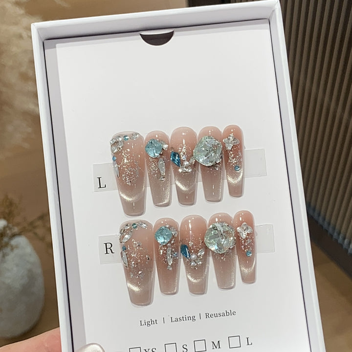 Decorative Press-On Nails Bowlift