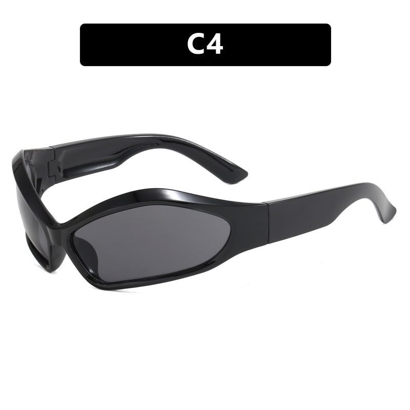 Women's sports sunglasses with ergonomic design and protective UV filter Bowlift