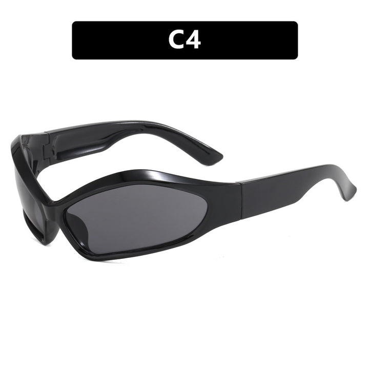Women's sports sunglasses with ergonomic design and protective UV filter Bowlift