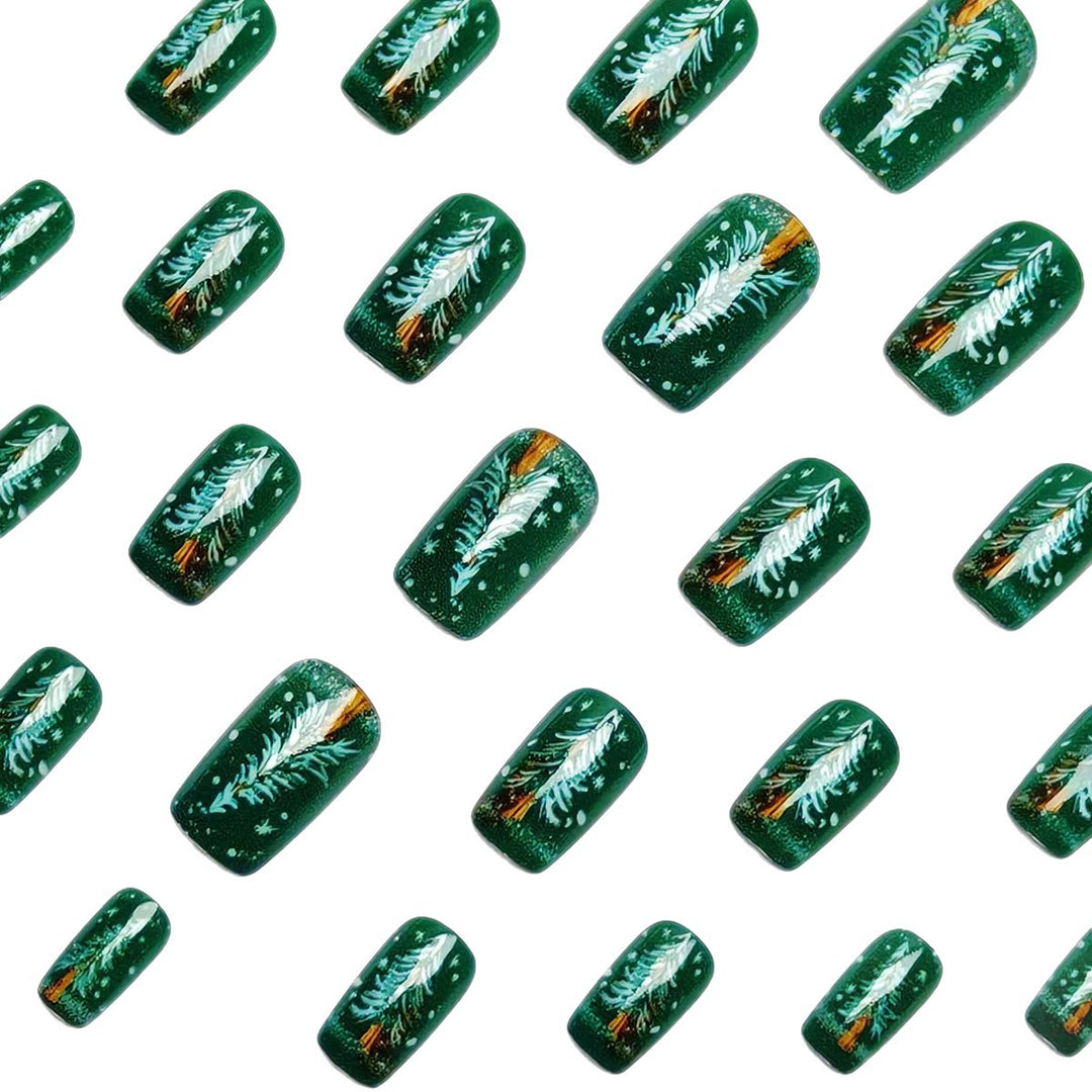 Festive Holiday Nail Art Bowlift