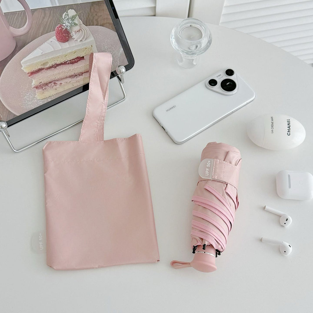 Women Foldable Shopping Bag with UV Protection Bowlift