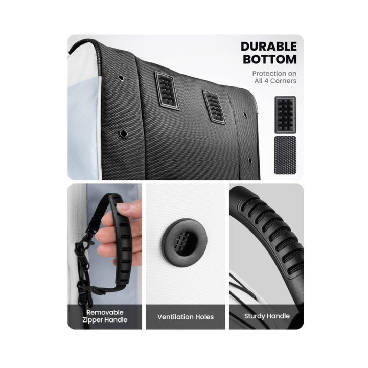 Multifunctional backpack with insulating inner compartment and practical outer pockets Bowlift