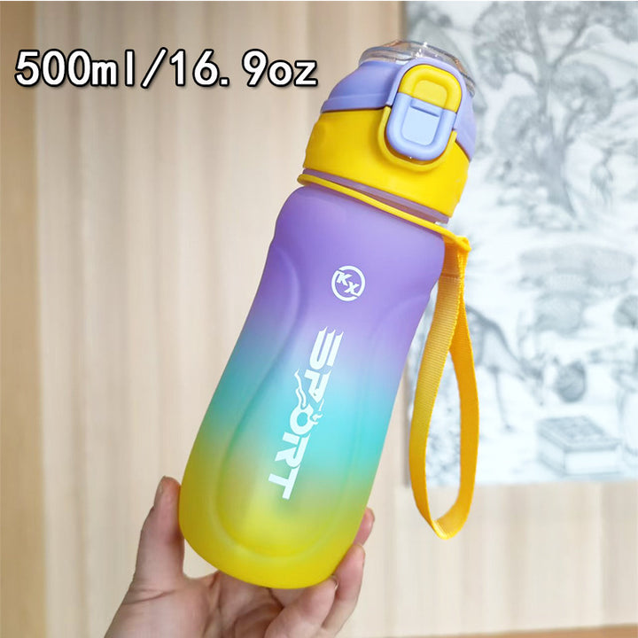 Women's Sports Water Bottle with Ergonomic Design Bowlift